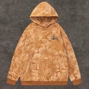 Stussy Men's Brown Hoodie